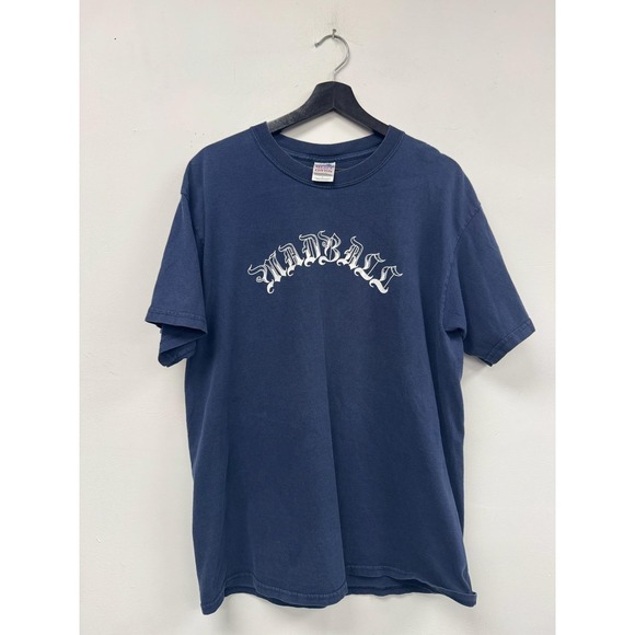 Vintage Madball Shirt Medium Navy Blue Kings Of New York Skull Hardcore Band Tee